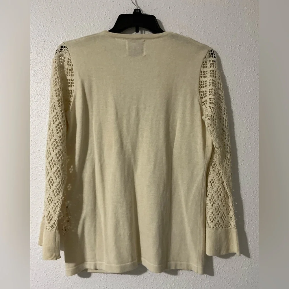 EUC Storybook Knits Gardenia Garden Cardigan Medium
